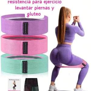 3 BANDAS DE RESISTENCIA PARA EJERCICIO