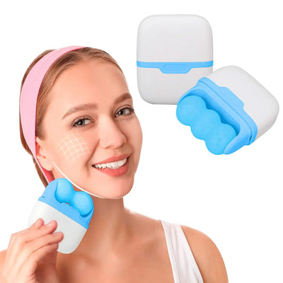Masajeador Facial Y Corporal  2 Rodillos