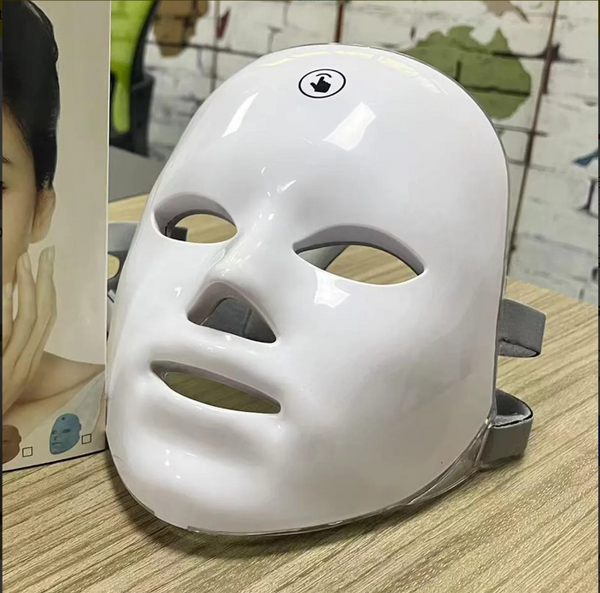 Máscara facial de terapia de luz USB